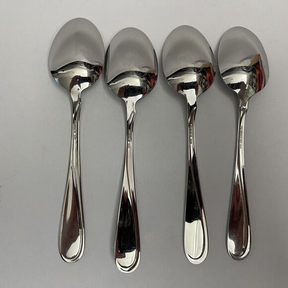 Oneida Flight-Reliance Spoons USA 18/8 Stainless Steel 6 3/4" Lot 4 - Picture 4 of 7